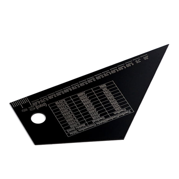 Guitar String Height Rulers String Action Gauges Rulers Guitar Repairing Tool for Guitar, Ukuleles, Banjos, Mandolin