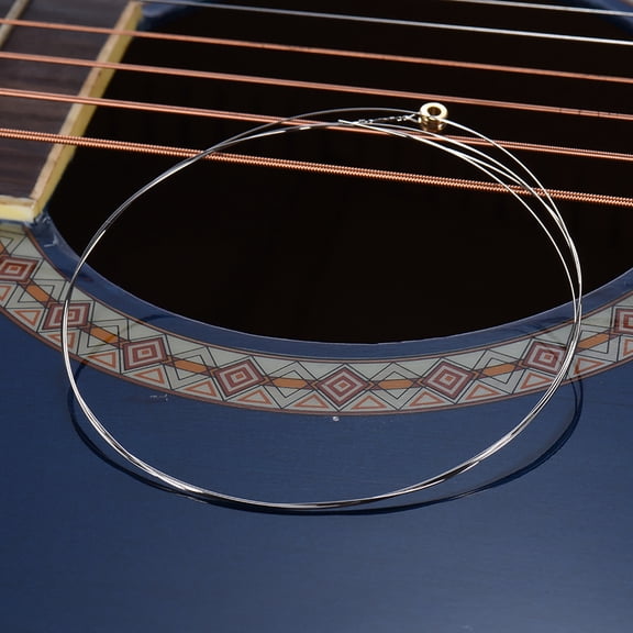 Guitar String Orphee TX-1 Single String Replacement for Acoustic Folk Guitar 1st .011 10-Pack High-carbon Steel Core 75/25 Phosphor Bronze Extra Light Tension