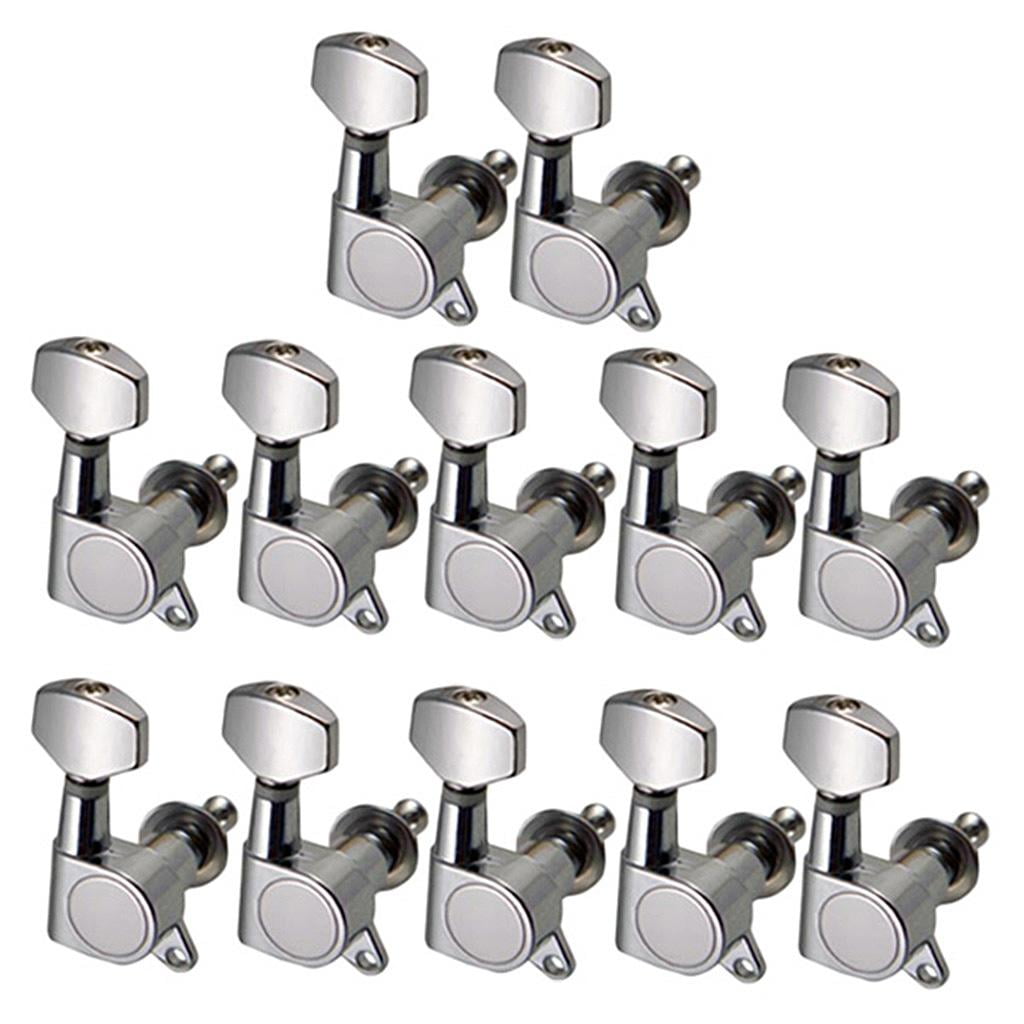 Guitar String Tuning Peg Keys s Enclosed 12R for Electric Guitar Sealed