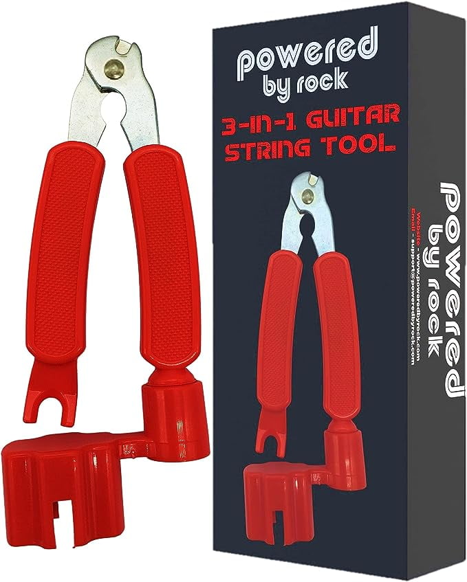 Guitar String Winder, String Cutter and Bridge Pin Puller 3in1