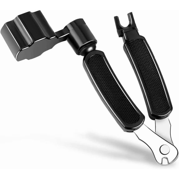 Guitar String Winder Cutter Pin Puller - 3 In 1 Multifunctional Guitar Maintenance Tool/String Peg Winder + String Cutter + Pin Puller Instrument Accessories (Style-A)