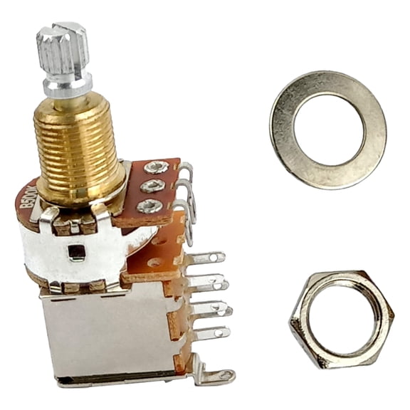 Guitar Switches Control Pots Potentiometer A500K/B500K Push Pull Guitar Control Pots Potentiometer Replacement Enduring