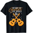 thumbnail image 1 of Guitar T-Shirt Acoustic B Flat Funny Musician Pun Gift T-Shirt, 1 of 3