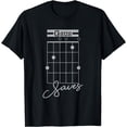 thumbnail image 1 of Guitar T-Shirt Gsus Saves Funny Christian Guitarist Gift T-Shirt, 1 of 4