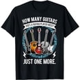 thumbnail image 1 of Guitar T Shirt How Many Guitars Gift For Guitar Player T-Shirt, 1 of 5