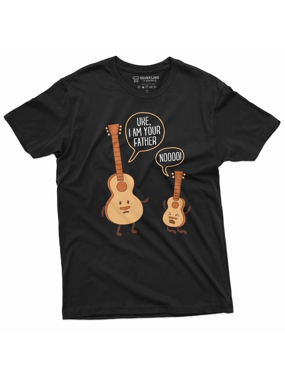 Guitar T-shirt Funny Ukulele I am your Father Shirt Guitarist gifts Music band Musician Tee