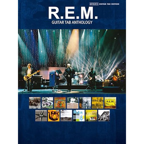 Pre-Owned R.E.M. Guitar Tab Anthology: Note-for-Note Guitar Tablature for Greatest Hits | Sheet Music with Lyrics and Chords | Play Classic Rock Songs | Official Alfred Music Transcriptions