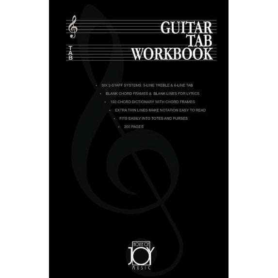 Guitar Tab Workbook (Paperback)
