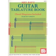 Guitar Tablature Book, Paperback