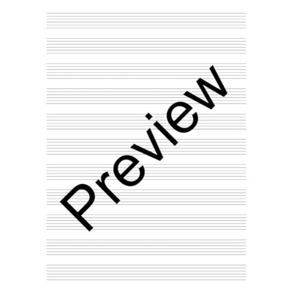 Pre-Owned Guitar Tablature Manuscript Paper - Wire-Bound: Manuscript Paper Paperback