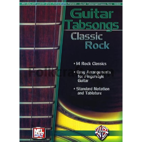 Pre-Owned Guitar Tabsongs: Classic Rock (Paperback) 0786666498 9780786666492