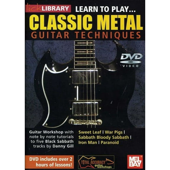 Guitar Techniques: Learn to Play Classic Metal (DVD), Hal Leonard (Generic, Special Interests