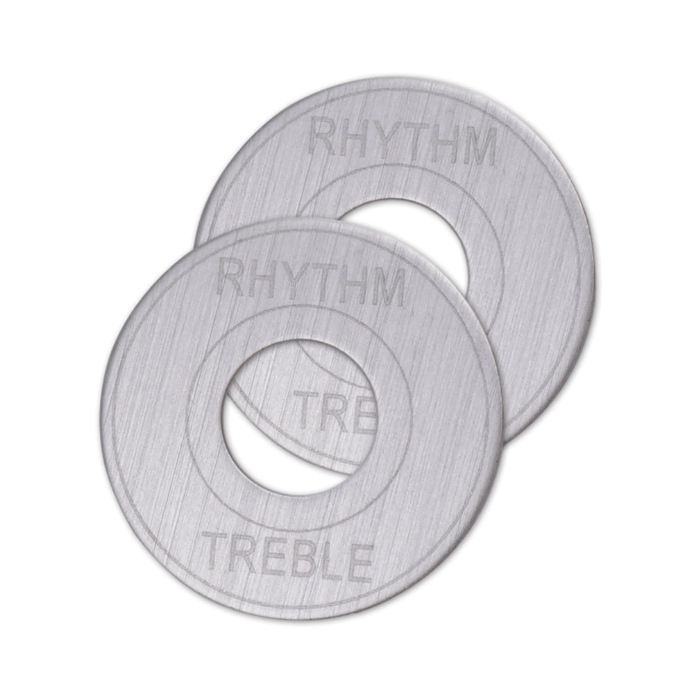 Guitar Toggle Switch Ring Set of 2 Aluminum Alloy Washers for Easy