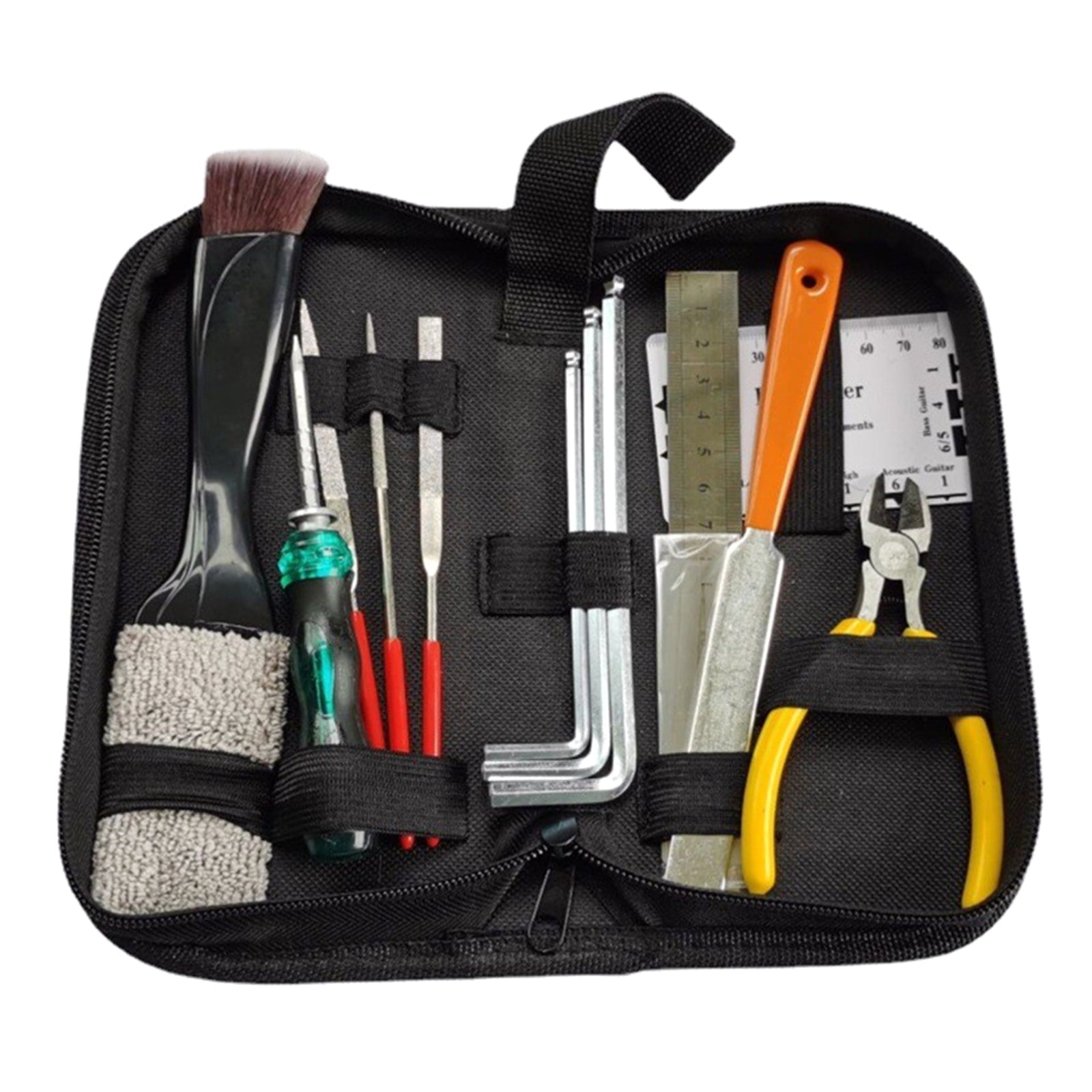Guitar Tool Kit Repairing Maintenance Tools String Organizer String Action Ruler