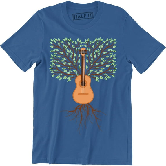 Guitar Tree - Beautiful Nature Instrument Design Men's T-Shirt