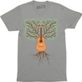 thumbnail image 1 of Guitar Tree - Beautiful Nature Instrument Design Men's T-Shirt, 1 of 4