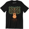 thumbnail image 1 of Guitar Tree - Beautiful Nature Instrument Design Men's T-Shirt, 1 of 4