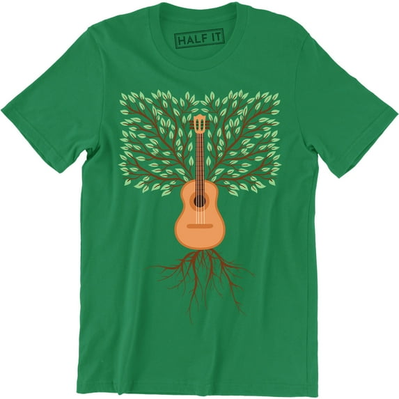 Guitar Tree - Beautiful Nature Instrument Design Men's T-Shirt