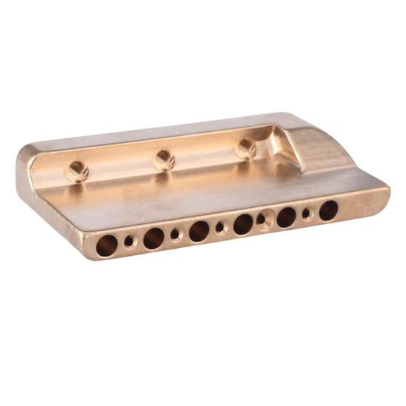 Guitar Tremolo Bridge Block Replacement Professional Electric Guitar Brass Block for Guitar Bridge 6mm Holes