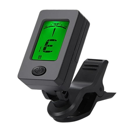 Guitar Tuner Easy to Use Clip on Tuner for Acoustic Guitar Ukulele Chromatic
