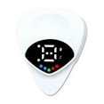 thumbnail image 1 of Guitar Tuner Pick 2-in-1 with LED Screen 12 Step Scale 3 Steps Tuning Accurate for All String Instruments, 1 of 7
