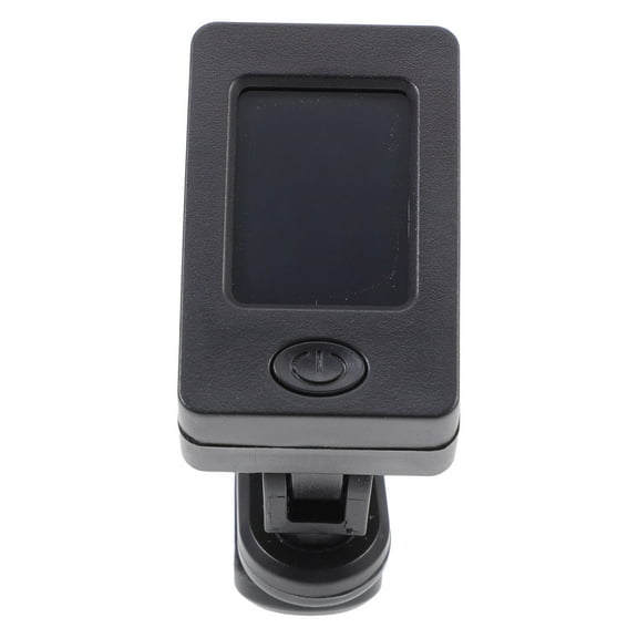 Homoyoyo Portable Professional Guitar Tuner Black, Easy to Carry for Acoustic and Electric Guitars, Accurate and Fast Tuning
