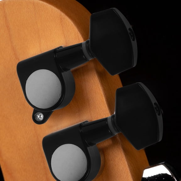 Guitar Tuners Equipment Gears Tuning Machines Electric Black