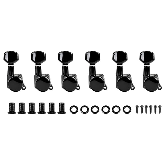 Guitar Tuners String Tuning Peg Tuning Key Pegs for Guitars Tunings Machines 6Piece Guitar Tuners Pegs Machine Heads Set
