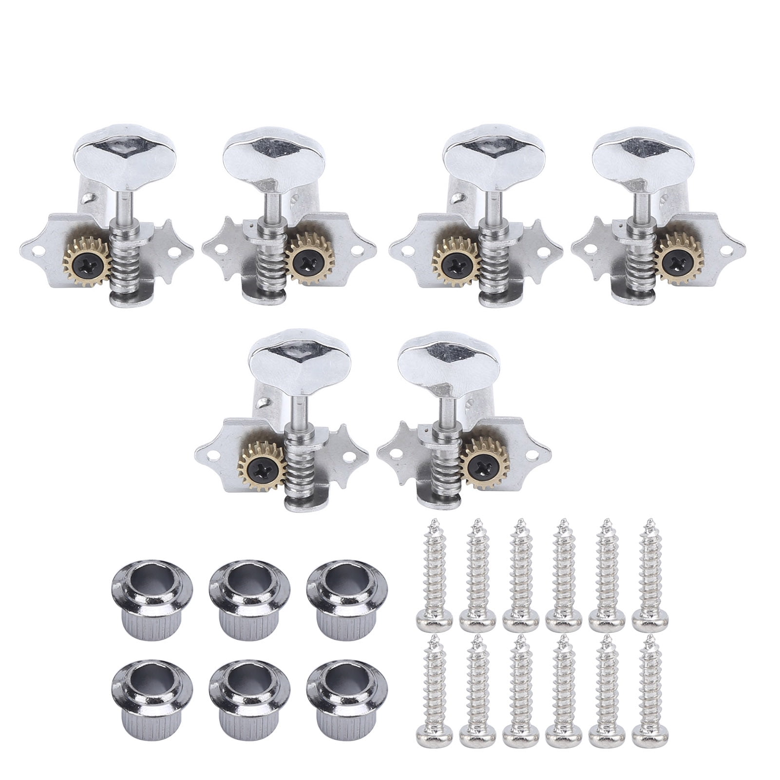 Guitar Tuning Key Metal Knob Tuners Replacement Intonation Adjust