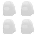 thumbnail image 1 of Guitar Ukulele Banjo Bass Silicone Fingertip Finger Picks Protector White 4 Pcs, 1 of 4