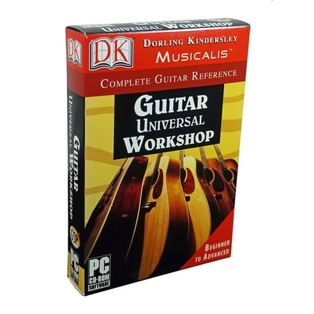 Guitar Universal Workshop: Beginner to Advanced PC CDRom Software - Chord Display, Digital Turner, Charts, Scales & Create Your Own Chords