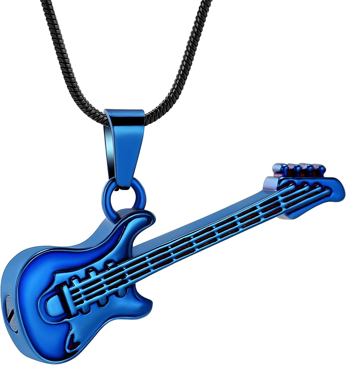 Guitar Urn Necklace for Ashes for Women Men Stainless Steel Cremation Jewelry Memorial Jewelry for Loved One Walmart Business Supplies