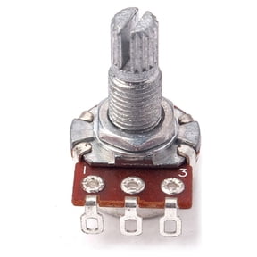 SILENRADAWN B25k Guitar Potentiometer Multi Color with Long 18Mm Split Shaft for Bass Guitar Tone