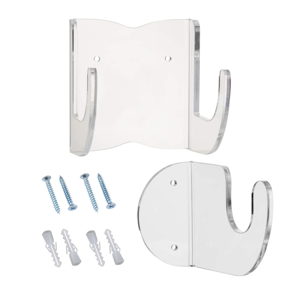 Guitar Wall Hanger Mount Acrylic Rack Clear Hook Holder Stand Display ...