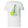 thumbnail image 1 of Guitar Watercolor Splash T-Shirt Men -Image by Shutterstock, Male Small, 1 of 2
