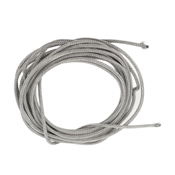 Guitar Wire - Single Conductor, 9.84ft 22AWG Tinned Copper, Braided Design for Effective Shielding
