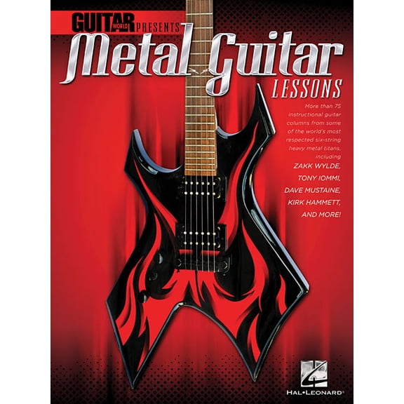 Guitar World Presents Metal Guitar Lessons Electric Guitar Tab Songbook with Techniques from Dimebag Darrell, Slash, Mar, (Paperback)