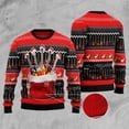 thumbnail image 1 of Guitar Xmas Gift Bag 3D Christmas Sweater, Funny Xmas Sweater, Sweater Xmas, 1 of 2