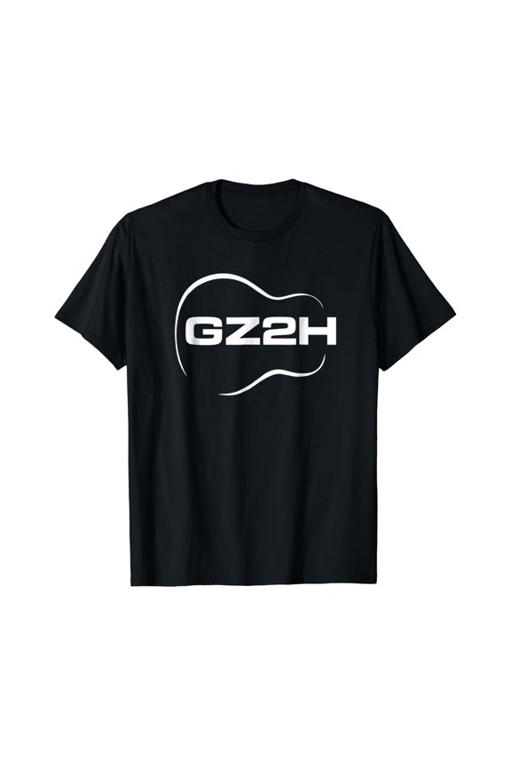 Guitar Zero 2 Hero Guitarist Logo T-Shirt