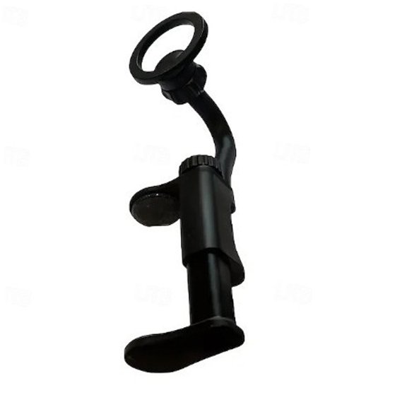 Portable Music Phone Mount Rack Stand for Guitar and Ukulele with Multi Angled Adjustment Stable Base for Travel Musicians