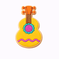 thumbnail image 1 of Guitar de Fiesta  Cookie Cutter Only or Cutter & Stamp, 1 of 5