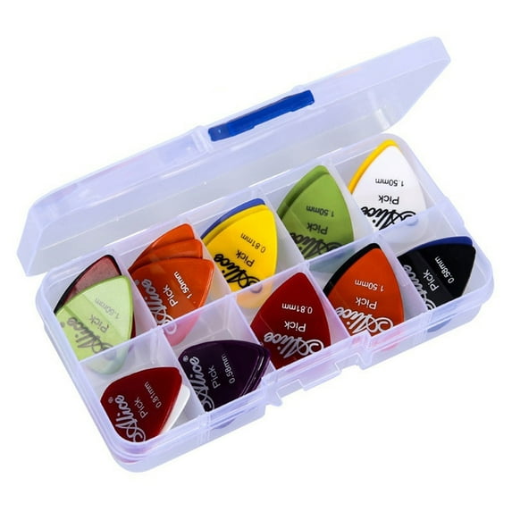 Guitar pick,Musical Tool Picks Box With Musical Set Thickness Box Set Thickness Picks 0.58-1.5mm Picks Musical Pick Picks 0.58 Essential By Picks Musical 0.58-1.5mm Musical Picks Pick Box 3