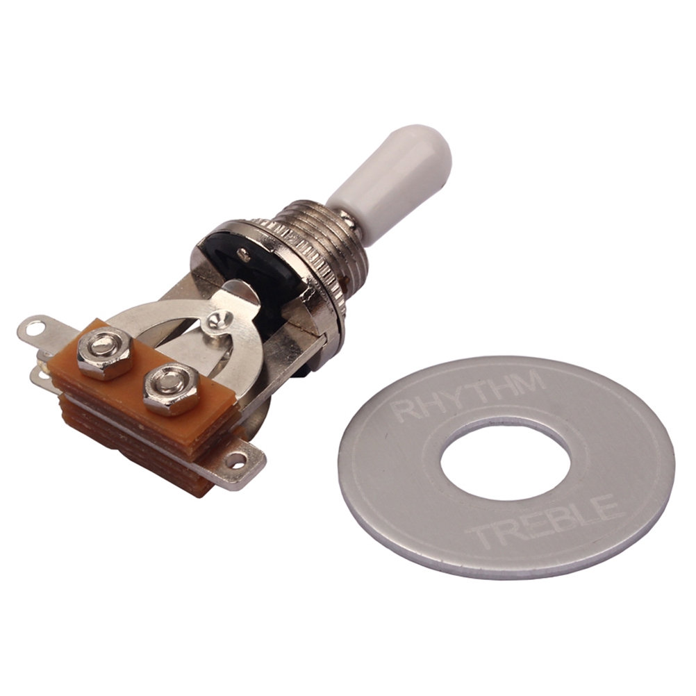 Guitar toggle switch 3 Way Toggle Switch Stickon Rhythm Treble Washer