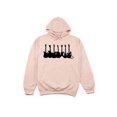 thumbnail image 1 of Guitarist Apparel, Unisex Hoodie, Guitars, Gift For Guitar Player, Musician Hoodie, Gift For Musician, Guitar Player, Music Apparel, Hoodie, Peach (Black Text), 2XL, 1 of 1
