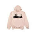 thumbnail image 1 of Guitarist Apparel, Unisex Hoodie, Guitars, Gift For Guitar Player, Musician Hoodie, Gift For Musician, Guitar Player, Music Apparel, Hoodie, Peach (Black Text), MEDIUM, 1 of 1