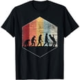 thumbnail image 1 of Guitarist Vintage Men Retro Evolution Guitar T-Shirt, 1 of 3