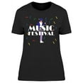 thumbnail image 1 of Guitarist, With Confetti T-Shirt Women -Image by Shutterstock, Female Medium, 1 of 2