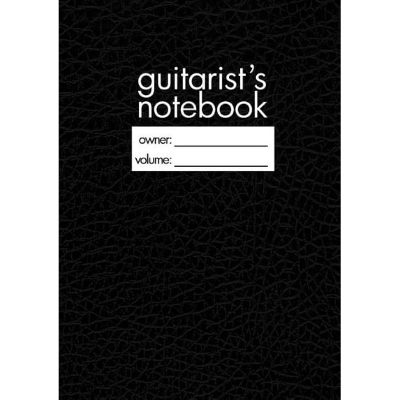 Guitarist's Notebook, (Paperback)