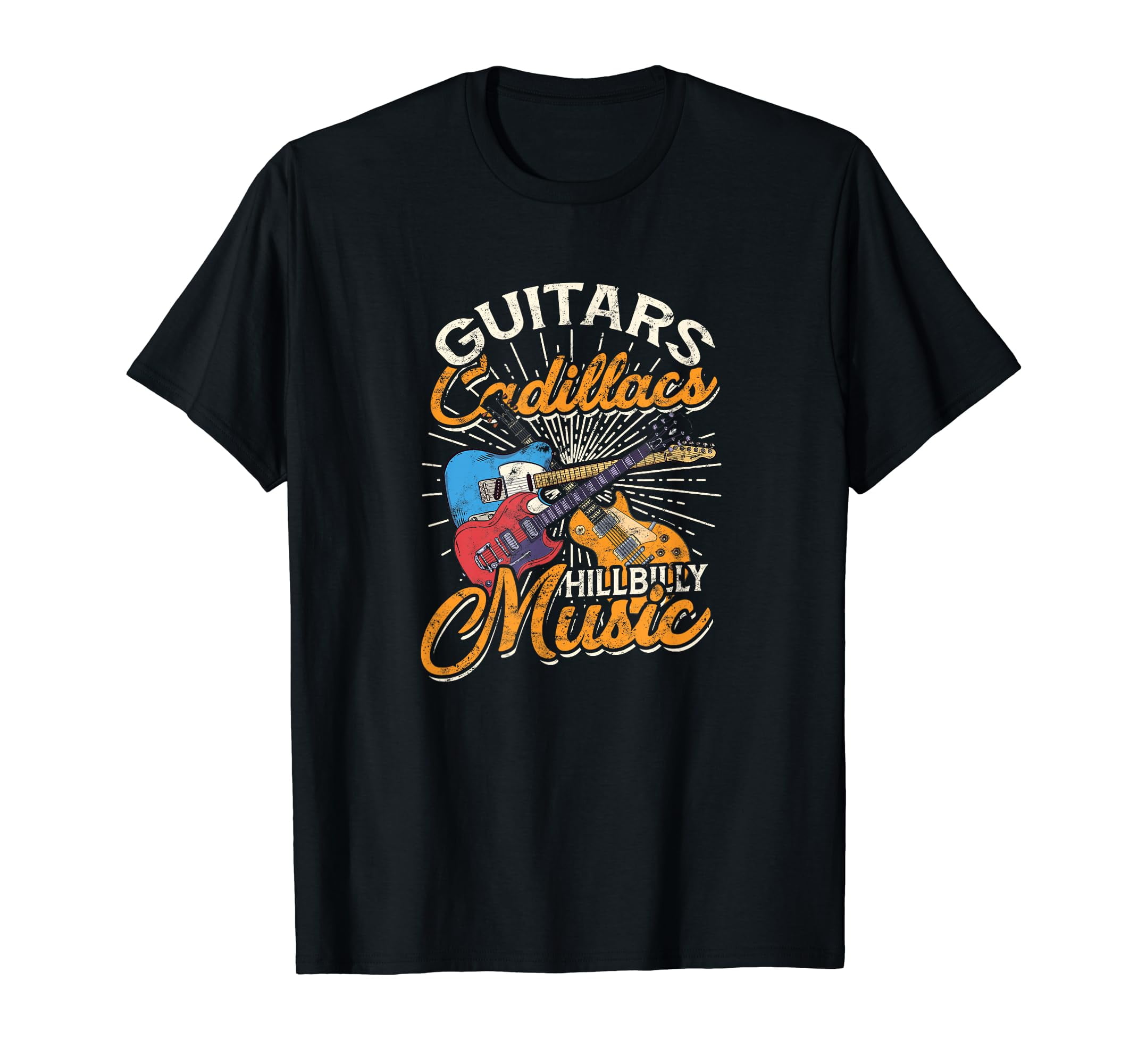 Guitars Cadillacs Hillbilly Music Country songs and music TShirt