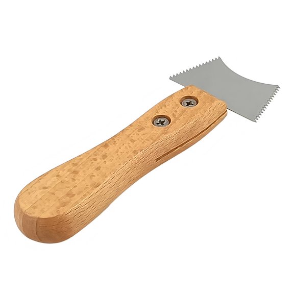 Guitars Frets Scraper Wooden Chip Cleaning Tool Guitar Fret Slot Cleaning File Frets Clean Cutter with Handle